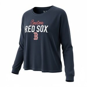 Women’s Boston Red Sox Raw Hem Top - SKU 1050